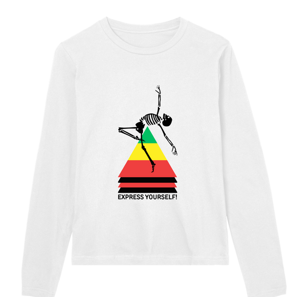 Reach Higher - Express Yourself Tee - White women - Long Sleeve T-shirts