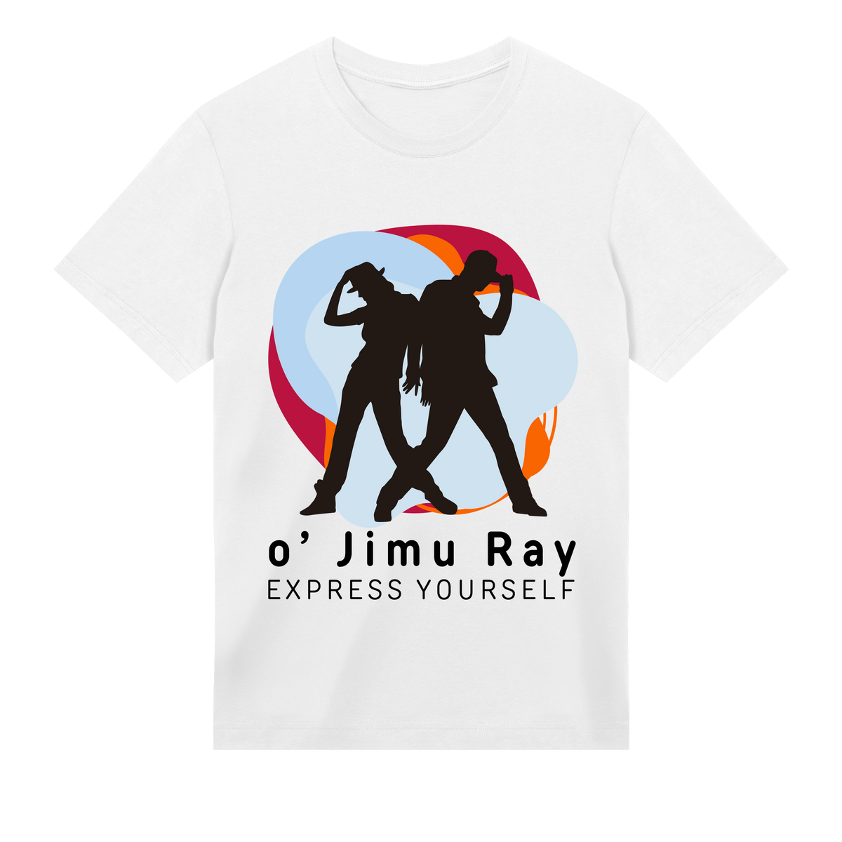 Rhythmic Duo Tee - White men - T-shirts