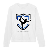 Shield of Expression Long Sleeve Tee - White women - Long Sleeve T-shirts