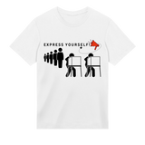 Expressive Megaphone Tee - White men - T-shirts