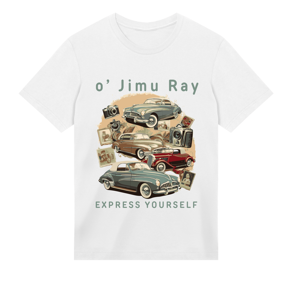 Vintage Vibes - Tee - White men - T-Shirts