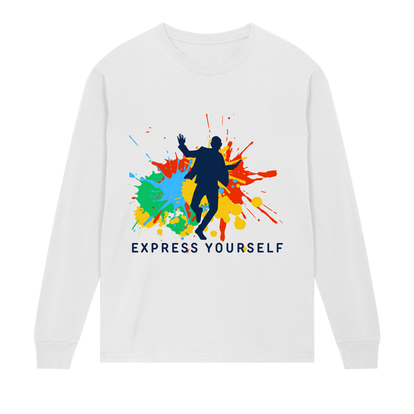 Playful Expressions - Define Your Style - White men - Long Sleeve T-shirts