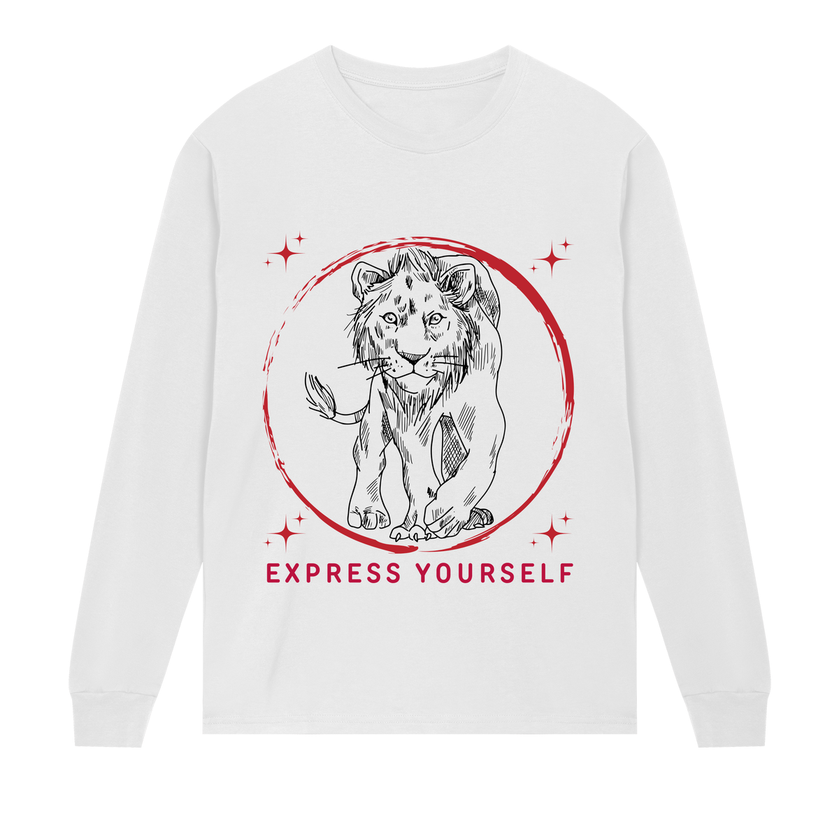 Circle of Self - Express Yourself - White men - Long Sleeve T-shirts