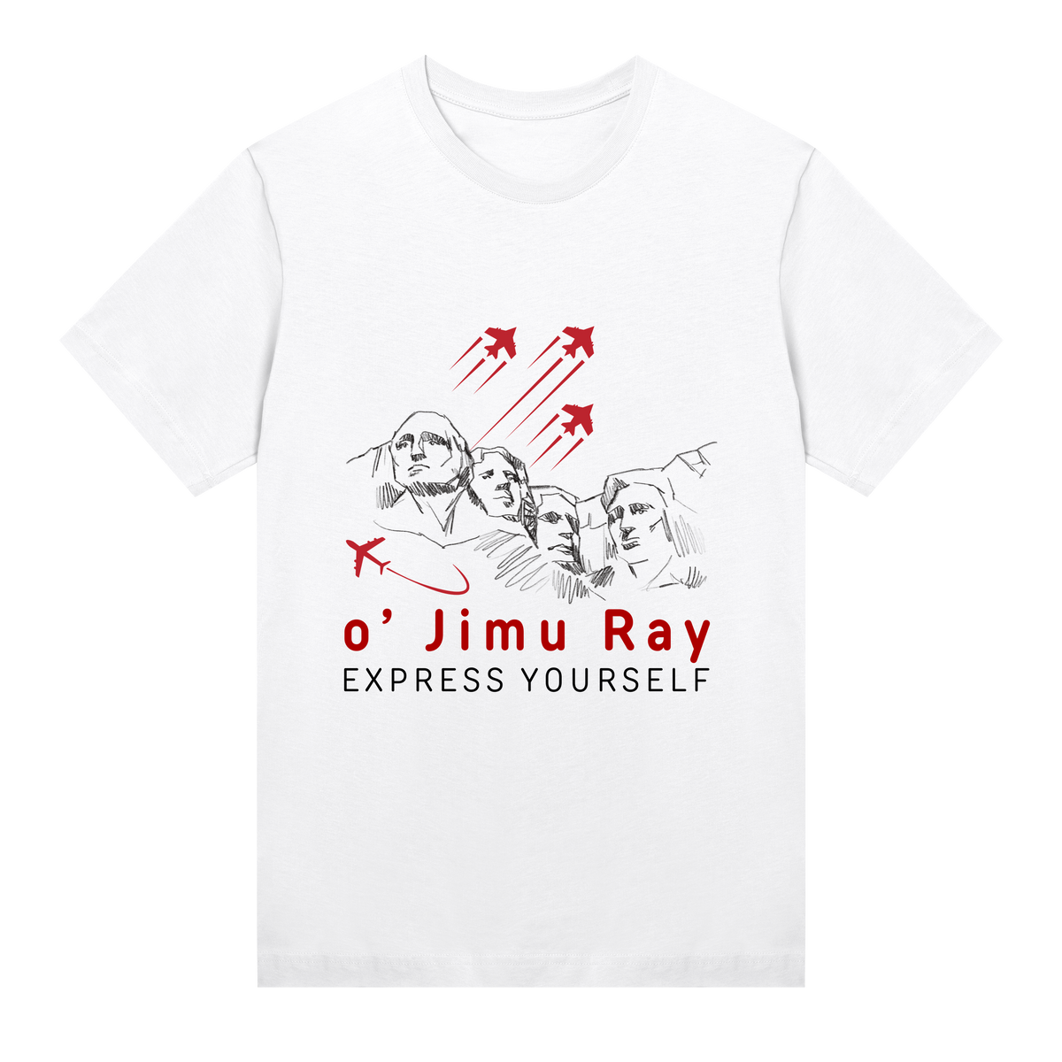 Fly High with o' Jimu Ray 4th July Special - White women - T-shirts