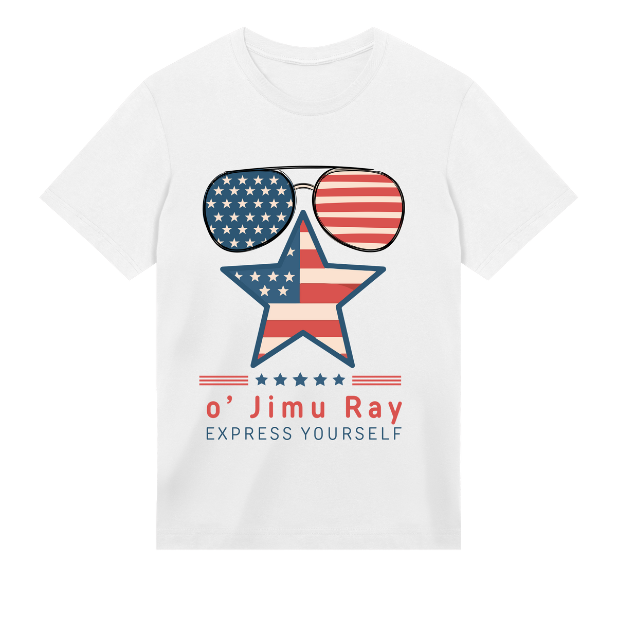 American Pride - o' Jimu Ray 4th July Special - White men - T-shirts