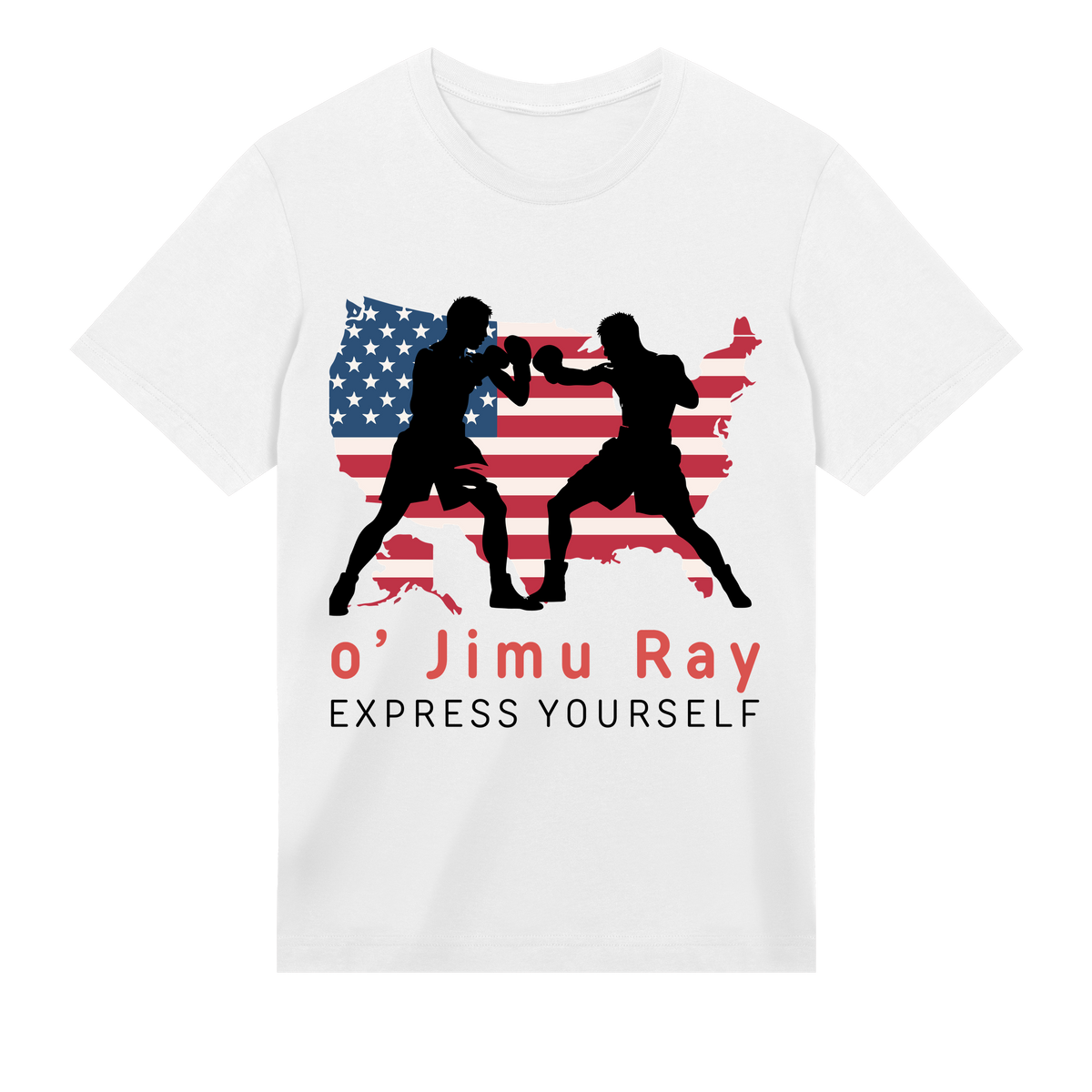 American Boxing Spirit - o' Jimu Ray 4th July Special - White men - T-shirts