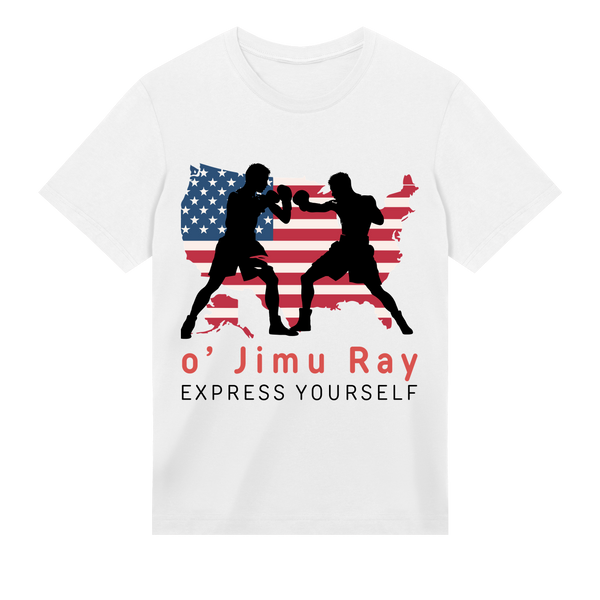 American Boxing Spirit - o' Jimu Ray 4th July Special - White men - T-shirts