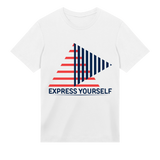 Stripes of Self-Expression - White men - T-shirts