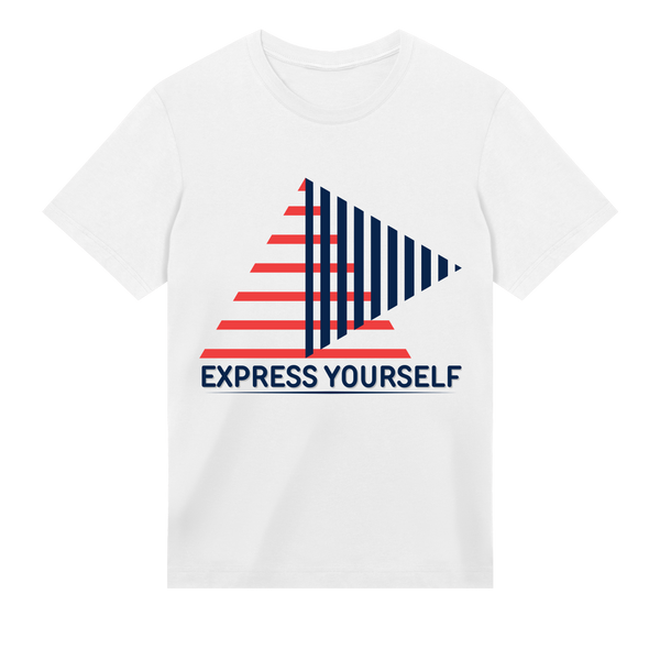 Stripes of Self-Expression - White men - T-shirts