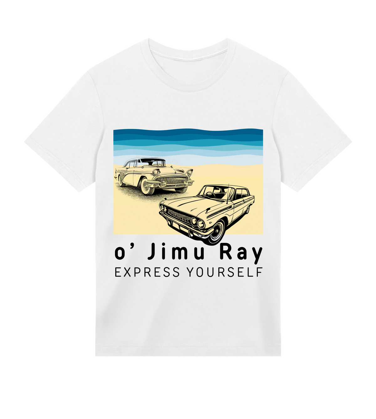 Classic Cruisers - Men's Regular T-Shirt - White men - T-shirts