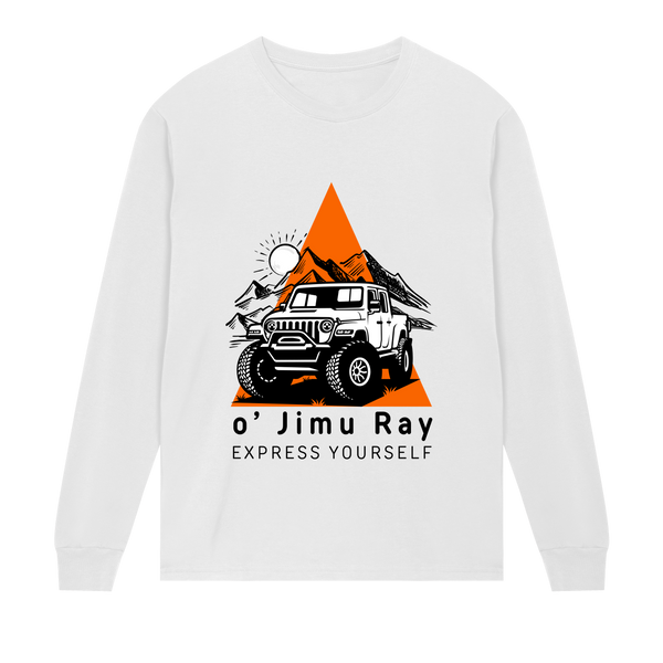 Off-Road Odyssey - Express Yourself - White men - Long Sleeve T-shirts