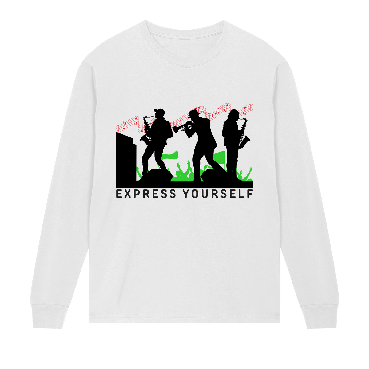 Rhythm and Style Long Sleeve - White men - Long Sleeve T-shirts