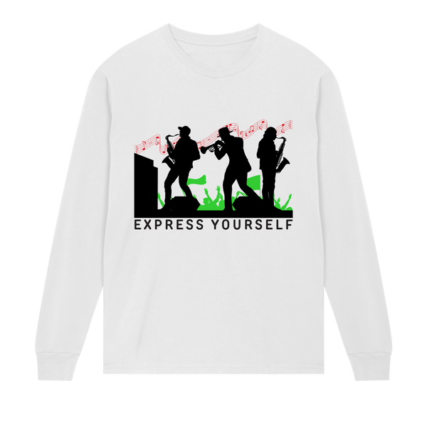 Rhythm and Style Long Sleeve - White men - Long Sleeve T-shirts