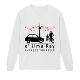 Evening Ride Silhouette Tee - White men - Long Sleeve T-shirts