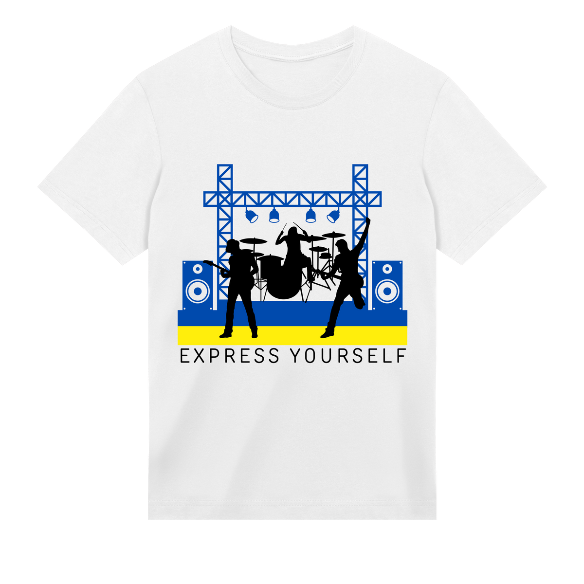 Rock the Night - Express Yourself - White men - T-shirts