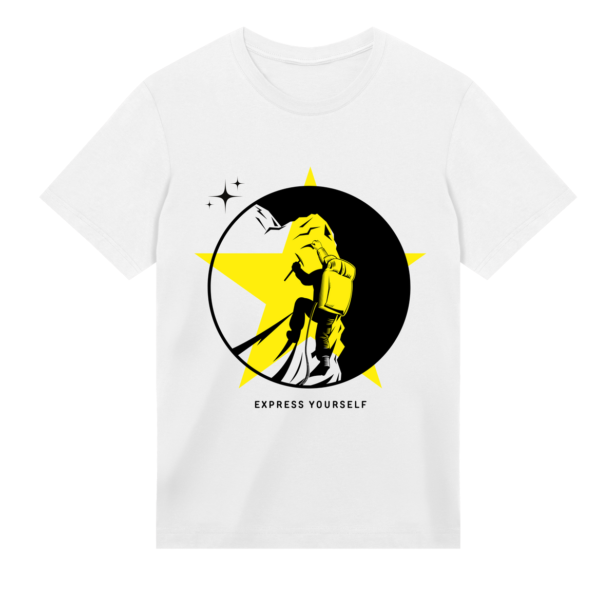 Climb to Stardom - White men - T-shirts