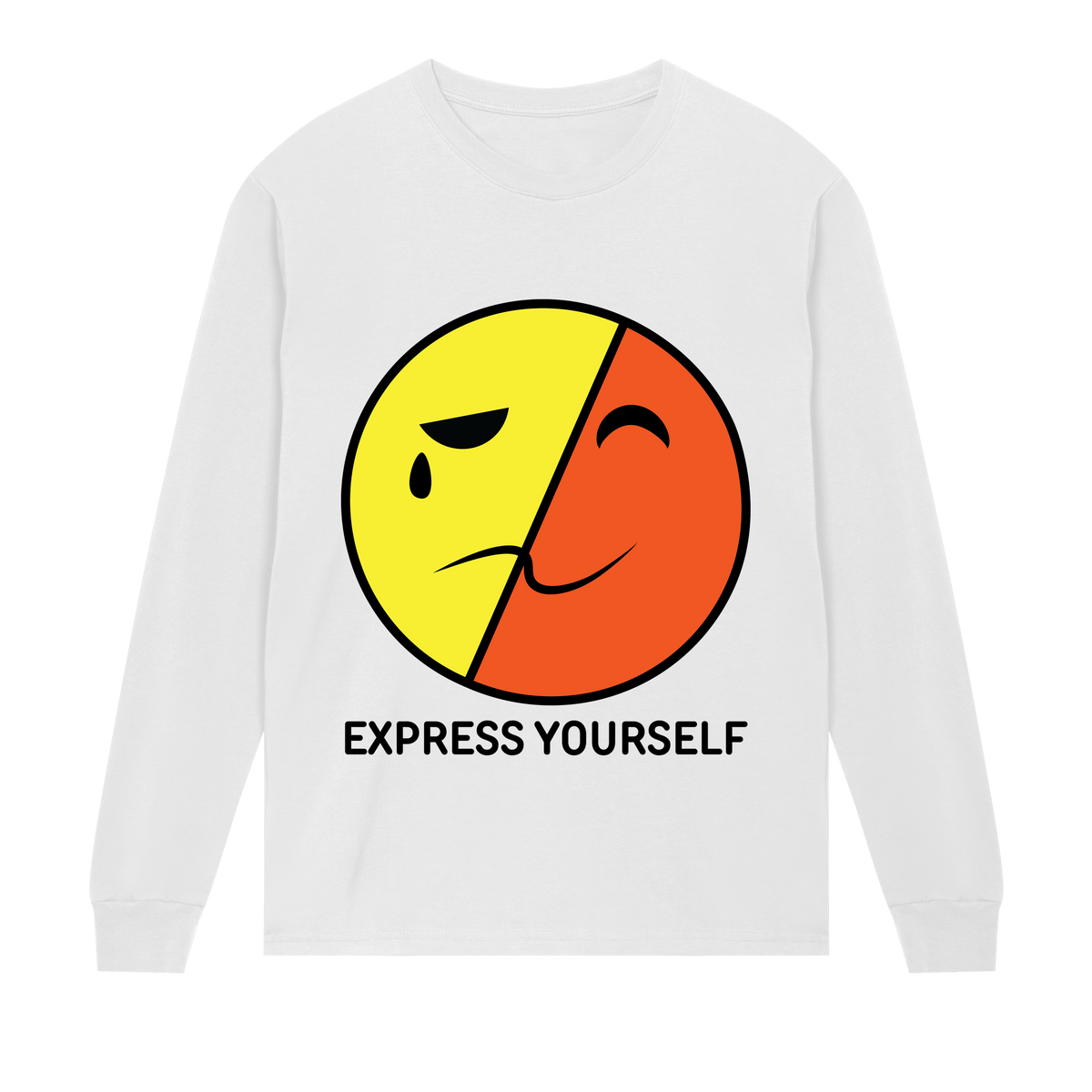 Split Emotions - Boldly Express - White men - Long Sleeve T-shirts