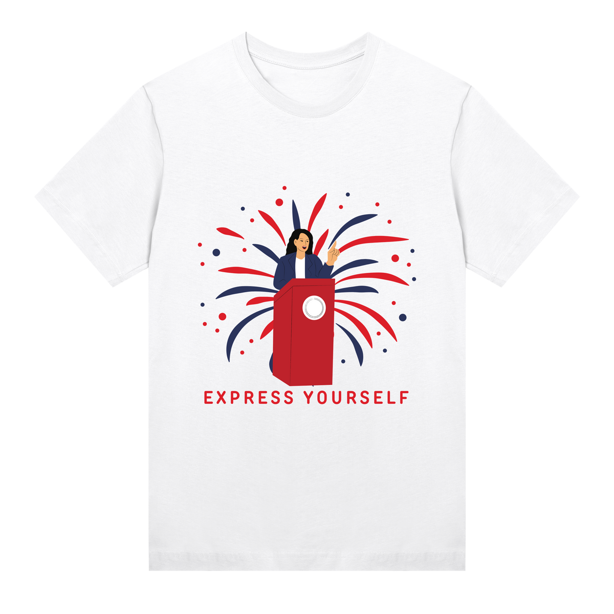 Patriotic Fashion - o' Jimu Ray 4th July Special - White women - T-shirts