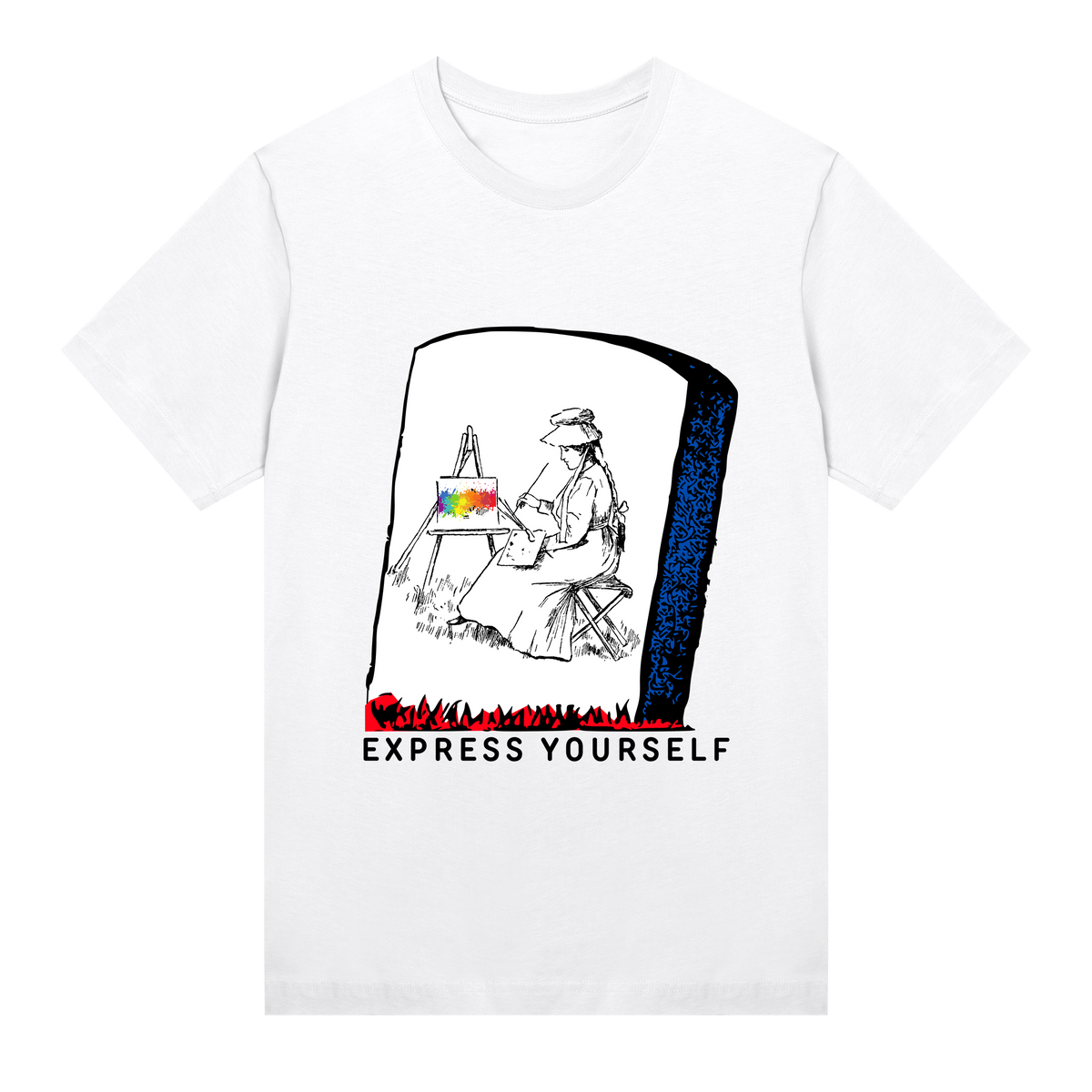 Palette of Possibilities - White women - T-shirts