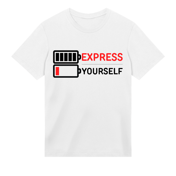 Power Down - Express Up Tee - White men - T-shirts