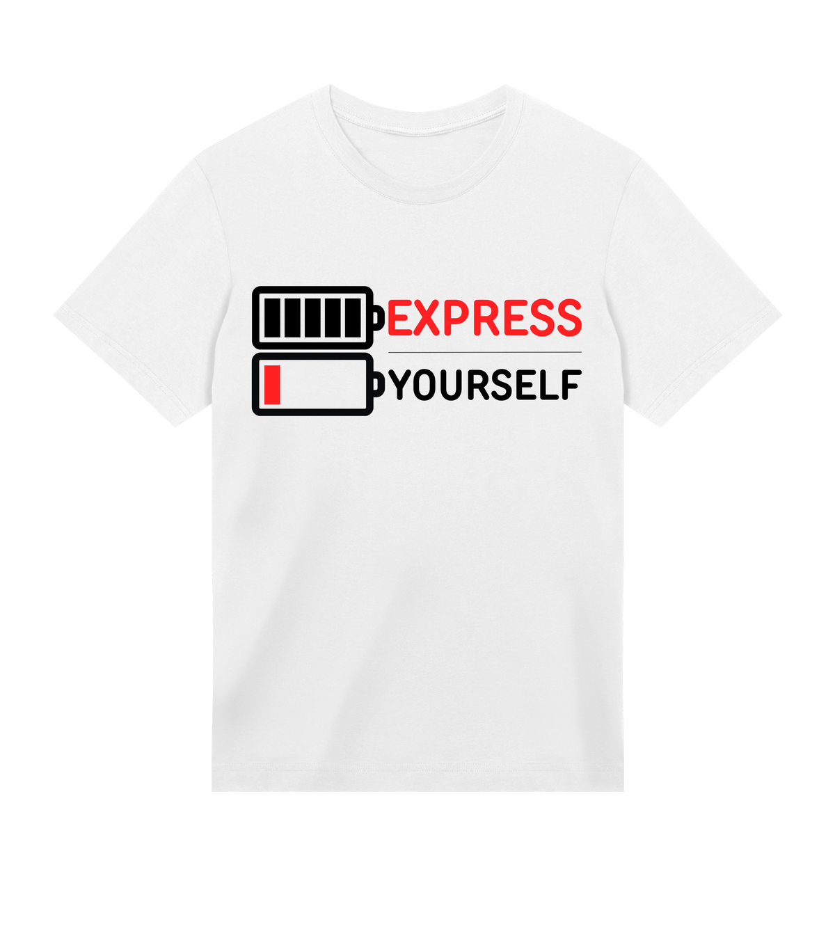 Power Down Express Up Tee - Men's Regular T-Shirt - White men - T-shirts