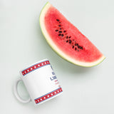 White Glossy Mug – Perfect Motivational Labour Day Gift - - Mugs