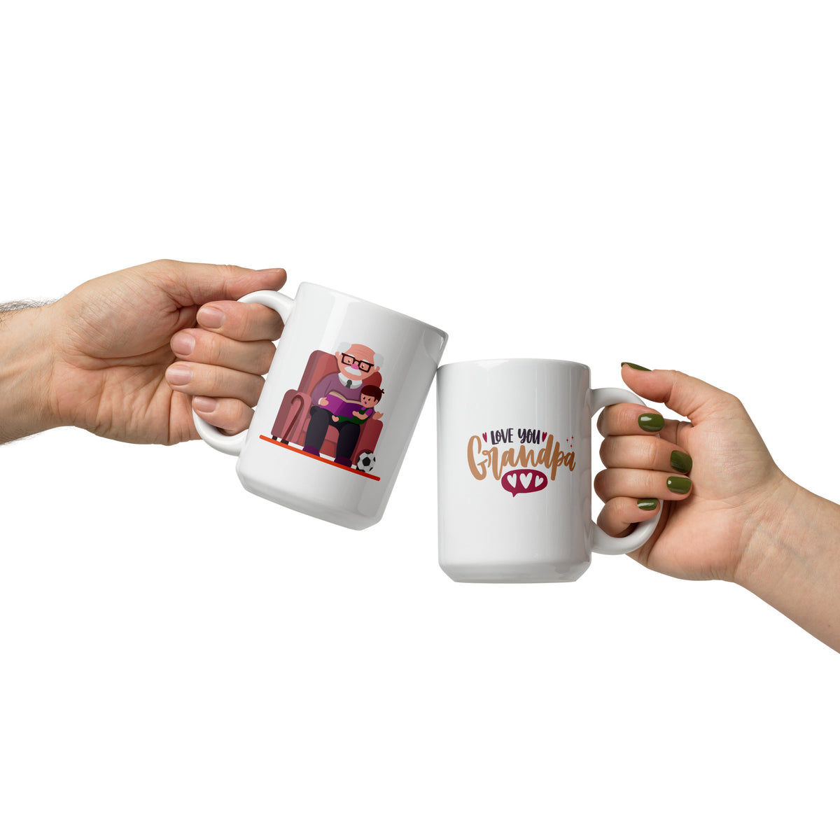 Grandpa’s Heartwarming Companion - 15 oz - Mugs