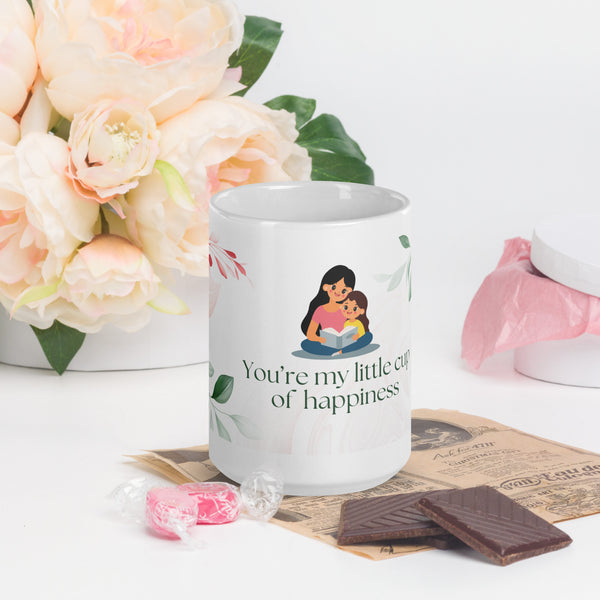 Sentimental Mug for Daughters - You're My Little Cup of Happiness - - Mugs