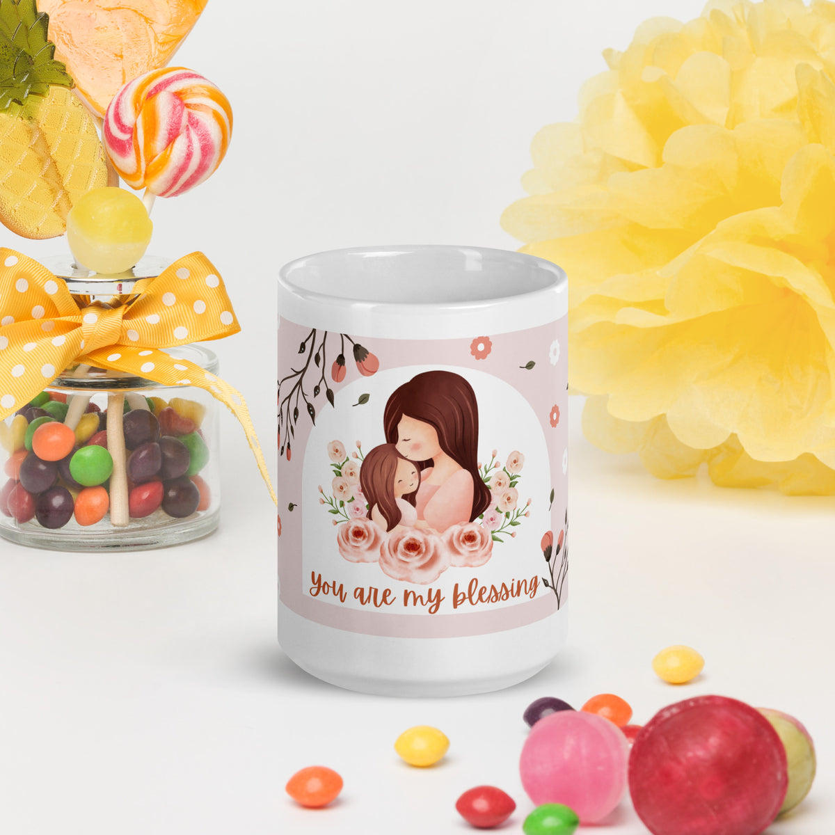 "You Are My Blessing" – A Heartfelt Mug for Daughters - - Mugs