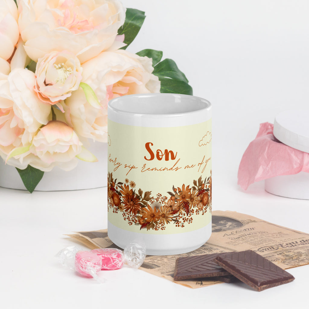 Autumn Embrace - Every Sip Reminds Me of You - - Mugs