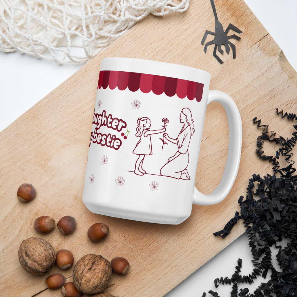 A Timeless Bond: Mother & Daughter Best Friend Mug - Default Title - Mugs