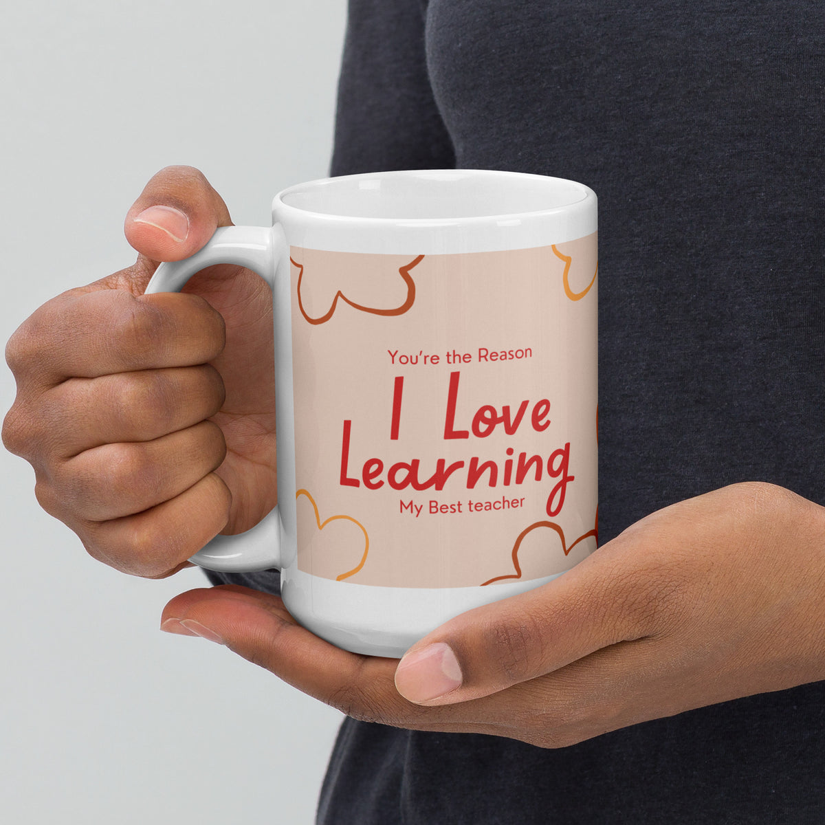 You’re the Reason I Love Learning - Teacher Mug - - Mugs