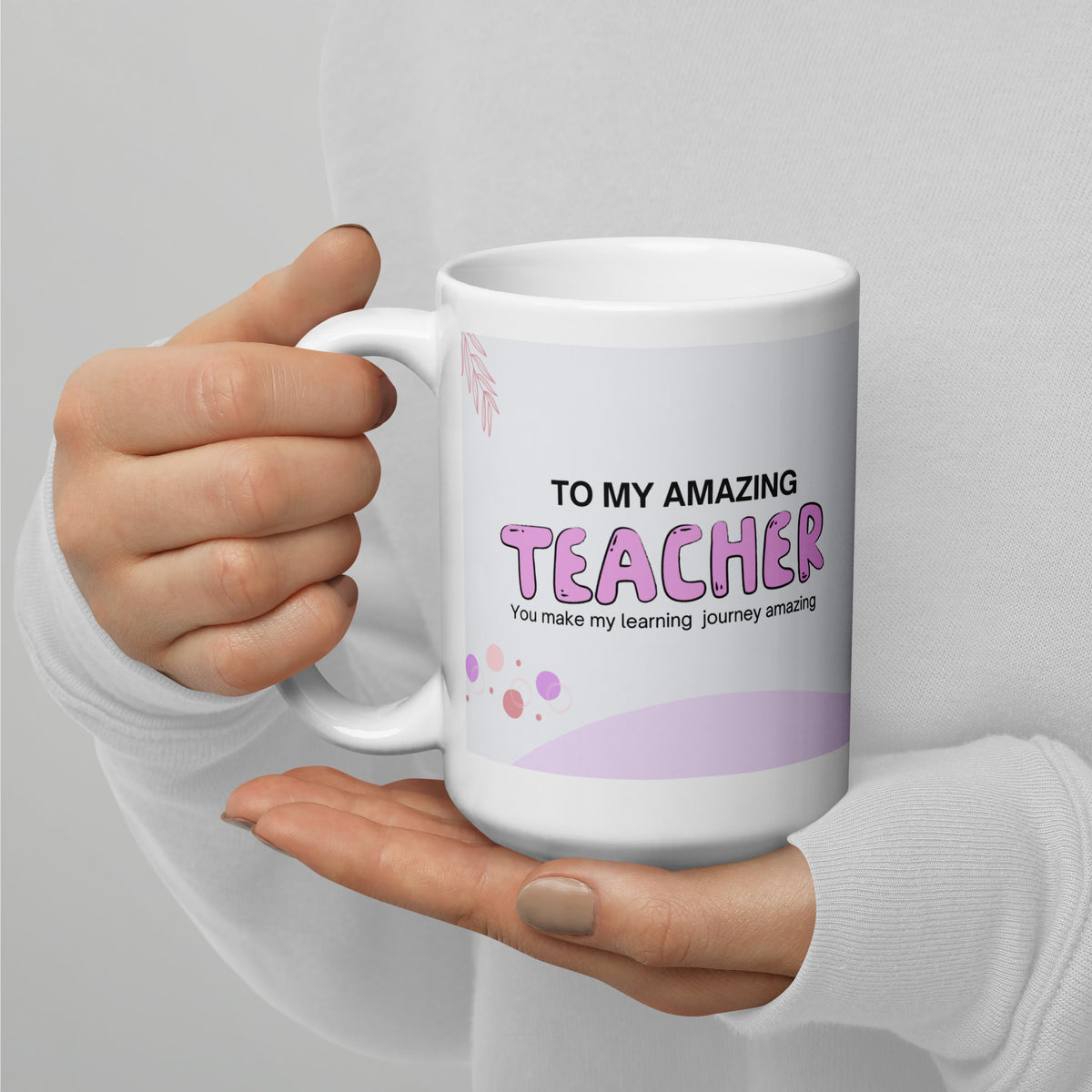 To My Amazing Teacher - A Gift of Gratitude - - Mugs