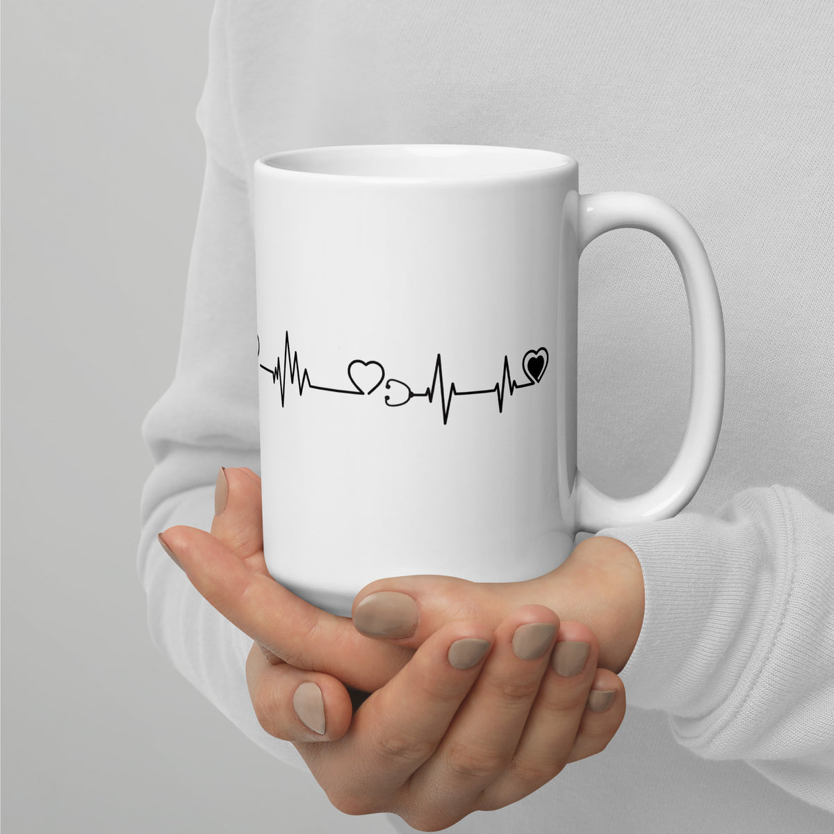 Heartbeat of Care – Doctor’s Mug - Default Title - Mugs