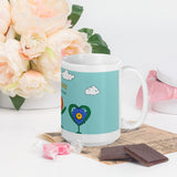 Flowers of Devotion - White Glossy Mug - Default Title - Mugs