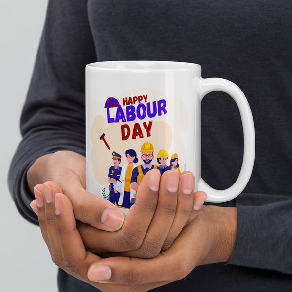 Worker Appreciation Mug – White Glossy Mug by Giftomory - 15 oz - Mugs