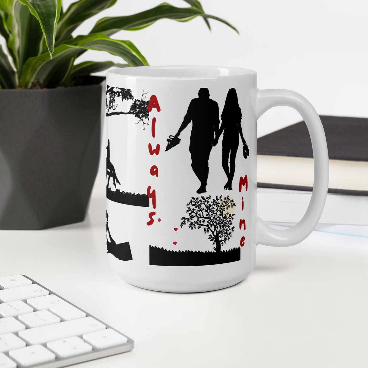 Moonlit Love - Sentimental Mug for Your Beloved Wife - - Mugs