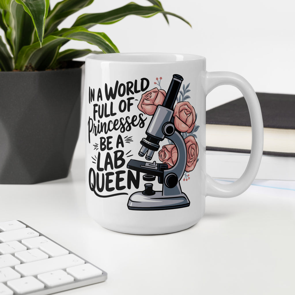 Lab Queen – Empowering Women in Science Mug - Default Title - Mugs