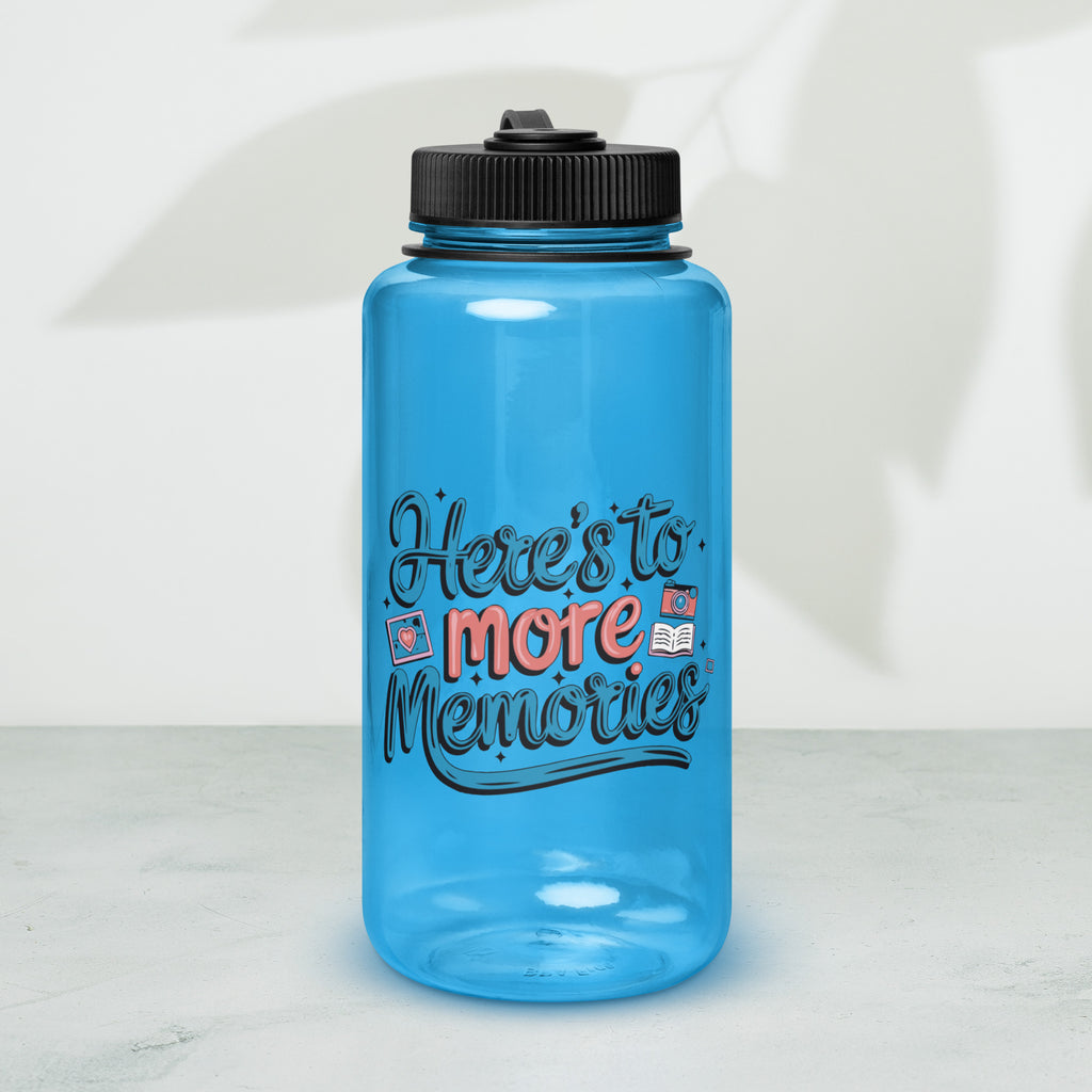 Here’s to More Memories – Best Friend Water Bottle Gift - Blue - Water Bottles