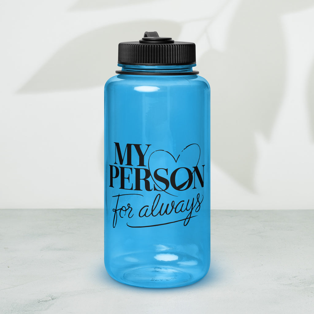 Forever My Person – Heartfelt Gift for Your Best Friend - Blue - Water Bottles