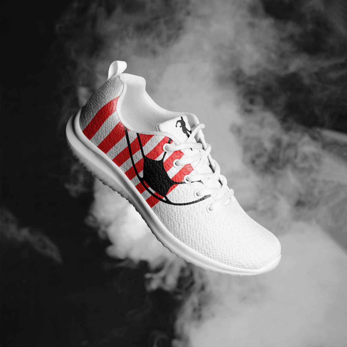 Striking Stripes - Red & Black Sneakers - 12 - shoes