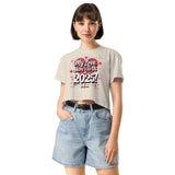 Here’s to Us - Stylish 2025 Crop Top for Her - Bone - Women’s Crop Top