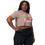 Empowering Connections - Sisterhood Speaks Crop Top - - Crop Tops