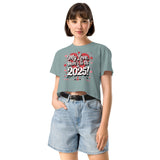 Here’s to Us - Stylish 2025 Crop Top for Her - Mineral - Women’s Crop Top