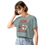 Timeless Love - Girlfriend Crop Top by AS Colour - - Women’s crop top