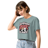 2025 Love Goals - Girlfriend Edition AS Colour Crop Top - - Women’s crop top