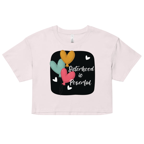 Empowering Connections - Sisterhood Speaks Crop Top - Orchid - Crop Tops