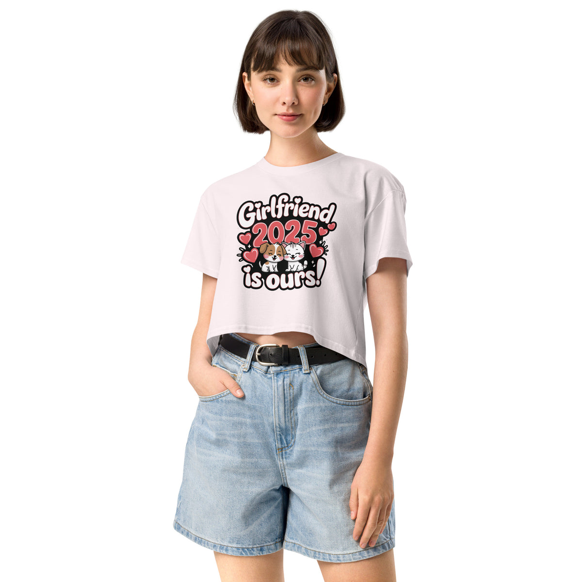 2025 Love Goals - Girlfriend Edition AS Colour Crop Top - Orchid - Women’s crop top