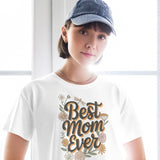 Best Mom Ever Crop Top – Perfect Gift for Mother - White - Crop Tops