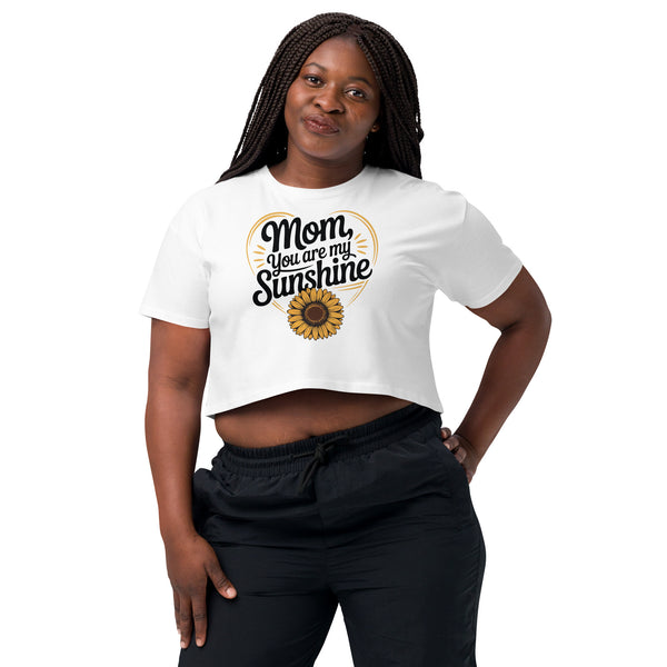 Mom’s Sunshine – Stylish Women’s Crop Top - - Crop Tops